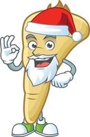 Parsnip cartoon character vector