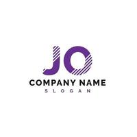 JO Letter Logo vector