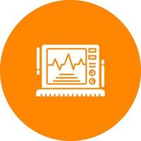 Ekg Monitor Vector Icon