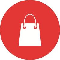 Unique Shopping Bag Vector Icon