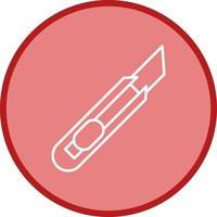 Stationery Knife Vector Icon