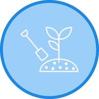 icono de vector de plantación