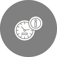 icono de vector de reloj