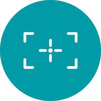 Unique Focus Vector Icon