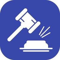 Gavel Vector Icon