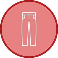 Men's Pants Vector Icon