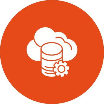 Cloud Data Vector Icon