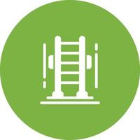 icono de vector de escalera