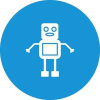 Unique Robot Vector Icon