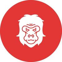 Gorilla Vector Icon