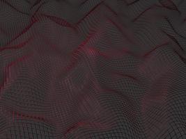 Abstract 3d mesh wave background. Futuristic technology style. Elegant background for business presentations. photo
