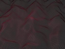 Abstract 3d mesh wave background. Futuristic technology style. Elegant background for business presentations. photo