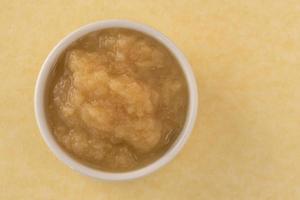 Applesauce in a Bowl photo