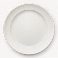 empty plate on table photo