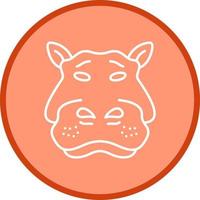 Hippo Vector Icon