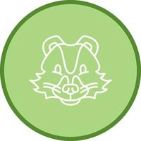 Skunk Vector Icon