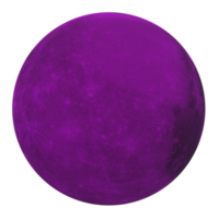 Mond isoliert auf transparent png