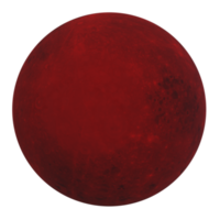 Moon isolated on transparent png