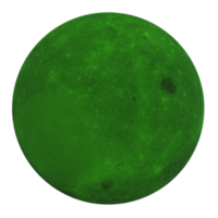 Mond isoliert auf transparent png