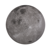 Luna aislado en transparente png