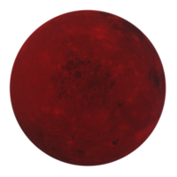 Luna isolato su trasparente png