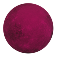 Moon isolated on transparent png