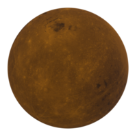 Moon isolated on transparent png