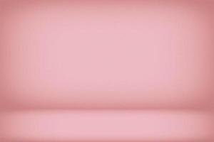 Abstract Gradient Pink-Red Studio Room Background with Grain, Suitable for Backdrop. photo