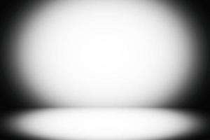 Abstract Luxury White Gradient Studio Backdrop, Suitable for Product Presentation, Mockup and Background. photo