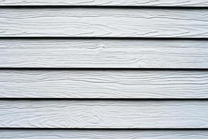 White Fake Wooden Planks Wall Background. photo