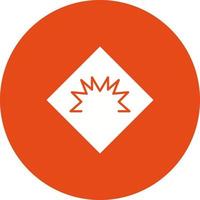 Danger of Welding Flash Vector Icon