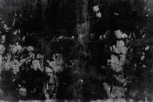 White Grunge Sketch, Dusts, and Grains on Black Background, Suitable for Overlay and Screen Filter. photo
