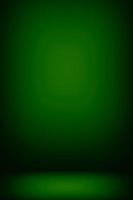 Green Vertical Gradient Studio, Suitable for High Shape Product Presentation Such as Beer and Wine Bottle, Mockup and Background. photo