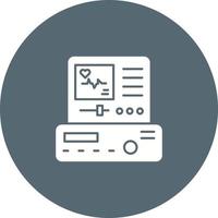 Electrocardiogram Vector Icon