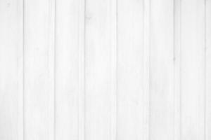 White Wood Wall Texture for Background. photo