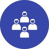Network Group Vector Icon