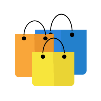 compras bolsas ícone png