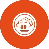 Cloud Data Vector Icon