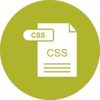 icono de vector de css