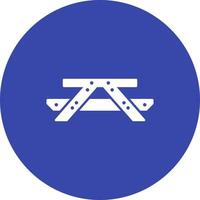 Picnic of Table Vector Icon