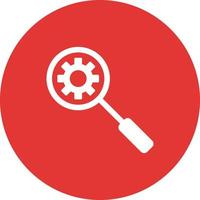 Unique Search Engine Optimizati Vector Icon