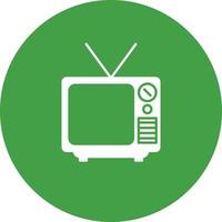 Television Broadcast Vector Icon