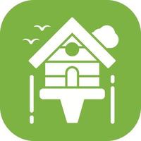 Birdhouse Vector Icon