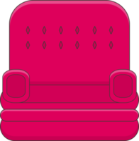 Comfortable sofa object png