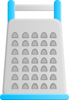 Cheese grater object isolated png