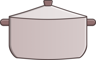 pan flat object isolated png