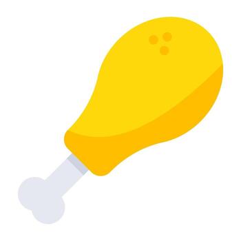 A perfect design icon of drumstick vector