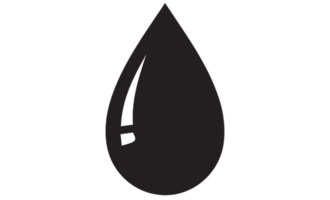 droplet icon on transparent background png