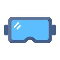 Perfecto diseño icono de vr lentes vector