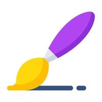 Modern design icon of art brush vector